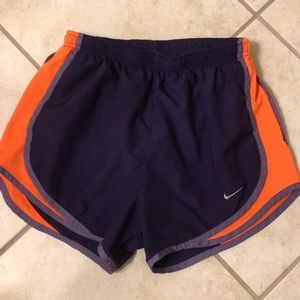 Nike track shorts